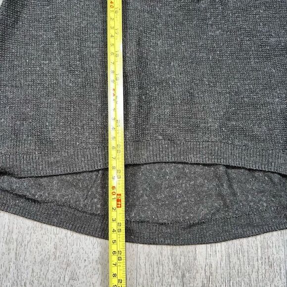 Max Studio Extrafine Merino Wool Waffle Texture Zip Back Sweater, Women’s Small - Picture 5 of 9